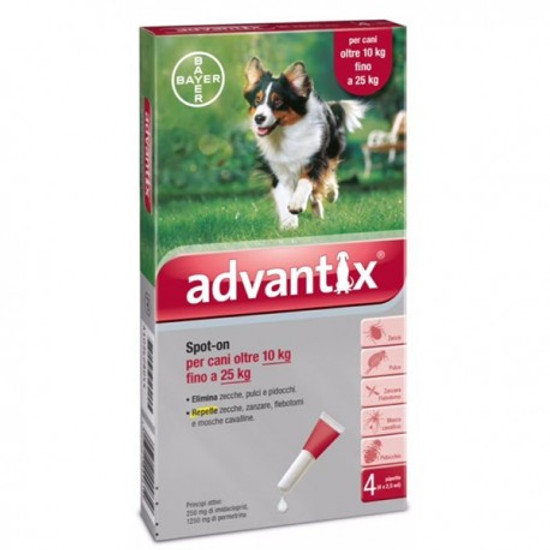 advantix 10 kg